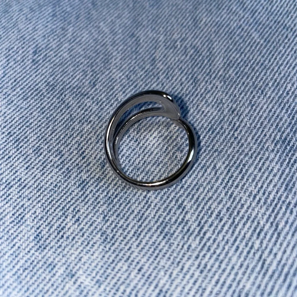 18K Gold-Plated Silver Adjustable Ring